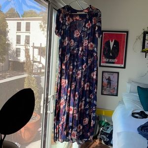 Christy Dawn Wrap Dress Size L